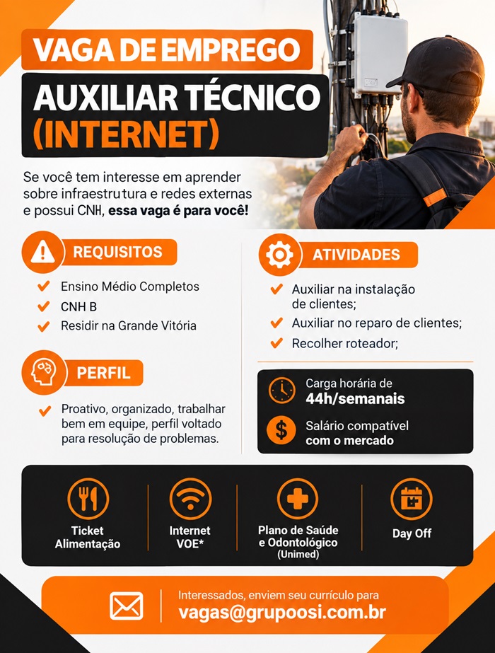 AUXILIAR TÉCNICO (INTERNET)