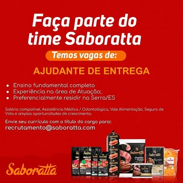 AJUDANTE DE ENTREGA