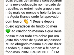 DEPOIMENTOS