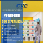 CVC contrata Vendedor (Linhares)