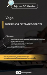 GO Transportes contrata Supervisora de Tráfego/Frota