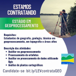Lev Brasil contrata Estagiário de geoprocessamento