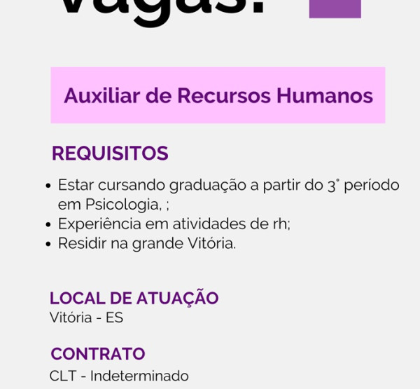 AUXILIAR DE RECURSOS HUMANOS