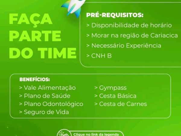GRUPO CONECT JÁ CONTRATA AUXILIAR DE INSTALAÇÃO