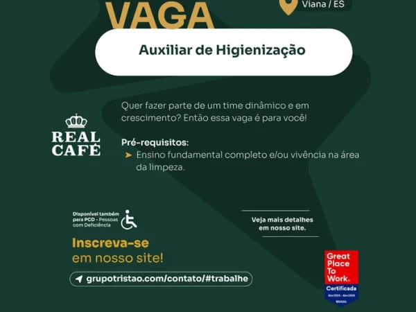 AUXILIAR DE HIGIENIZAÇÃO
