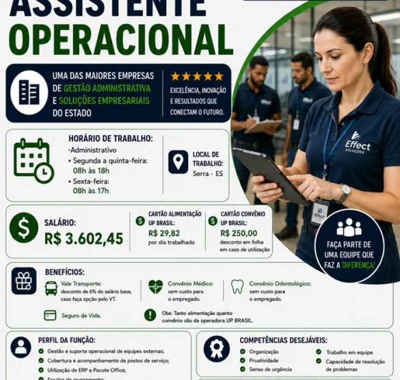 ASSISTENTE OPERACIONAL