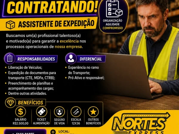 ASSISTENTE DE EXPEDIÇÃO