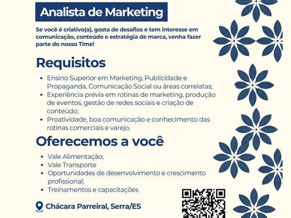 Grupo Jardim contrata Analista de Marketing