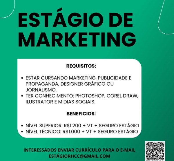 ESTÁGIO DE MARKETING