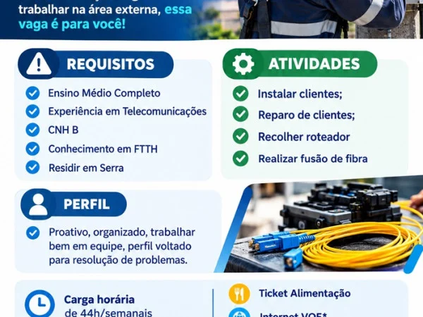  TÉCNICO EM TELECOMUNICAÇÕES | INSTALAÇÃO E REPARO  