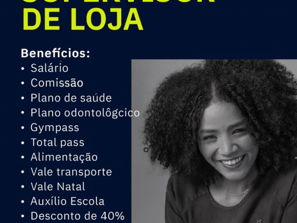 Grupo Boticário contrata Supervisor de Loja