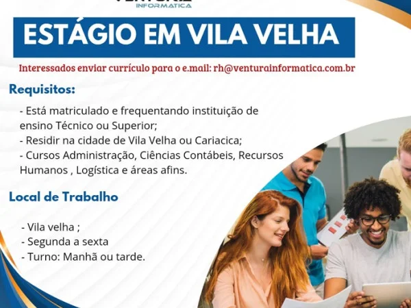 Vagas de Estágio em Vila Velha