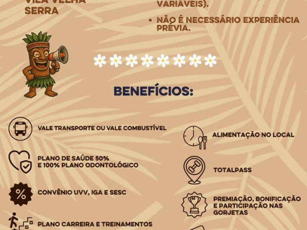 Restaurante Mahai contrata Cozinheiro