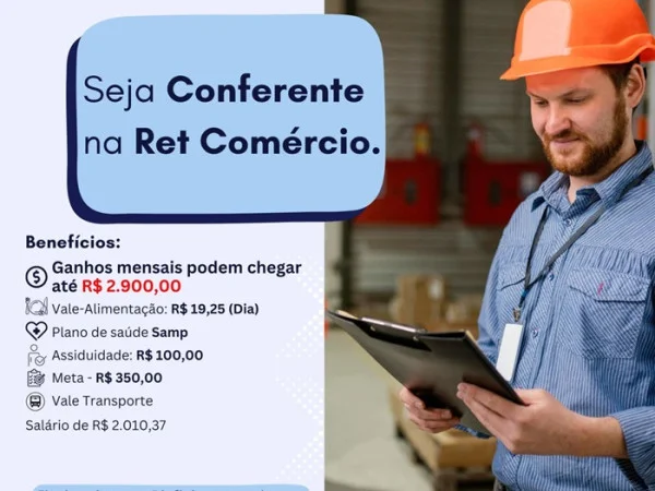 Vaga para Conferente