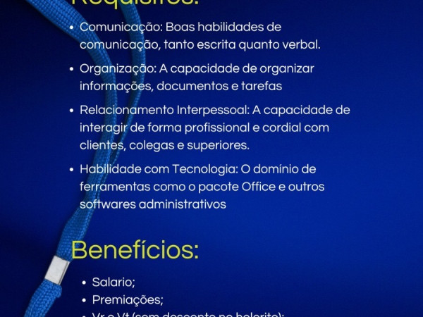 ESTÁCIO CONTRATA SECRETÁRIO DE POLO