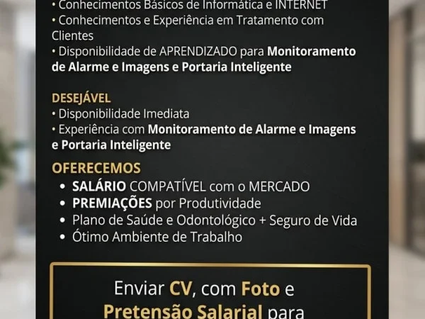 AGENTE DE MONITORAMENTO