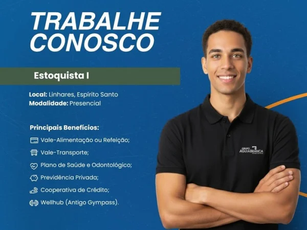 Grupo Águia Branca contrata Estoquista I