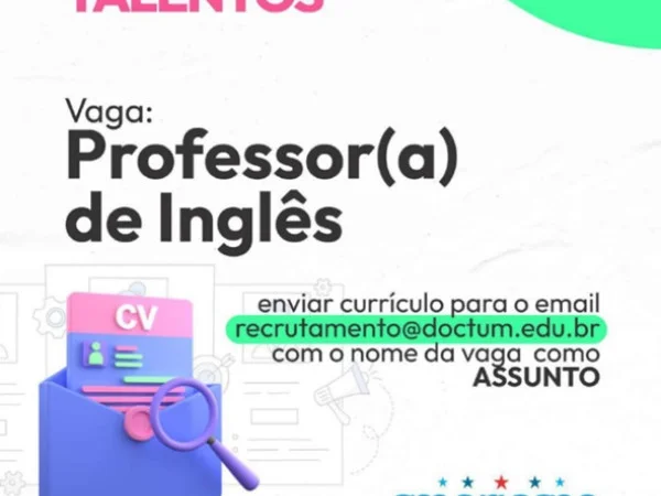 Colégio Americano contrata Professor(a) de Inglês