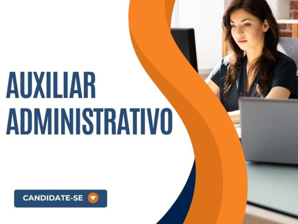 Vaga para Auxiliar Administrativo - PCM