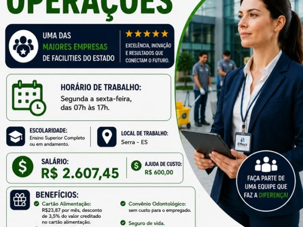 SUPERVISOR(A) DE OPERAÇÕES