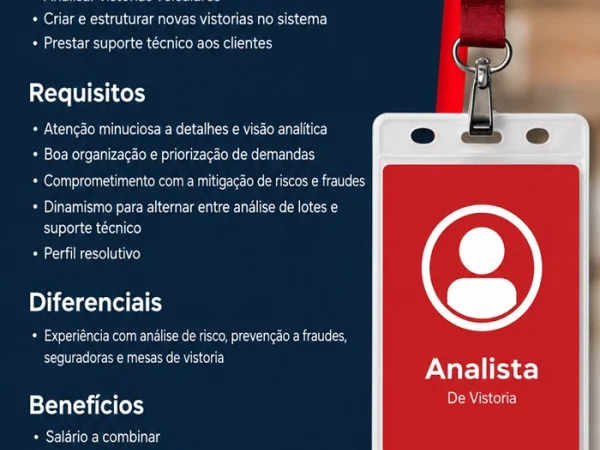 Grupo Astran contrata Analista de Vistoria