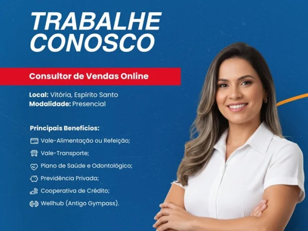 Grupo Águia Branca contrata Consultor de Vendas Online