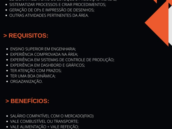 GRUPO MUSSO CONTRATA ANALISTA DE PCP