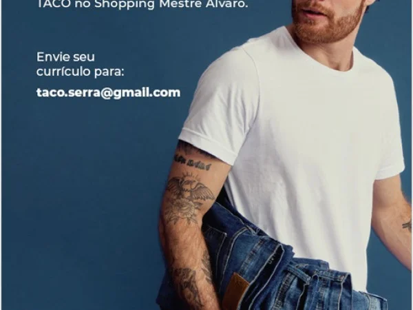 TACO abre vaga para Vendedor(a) no Shopping Mestre Álvaro 