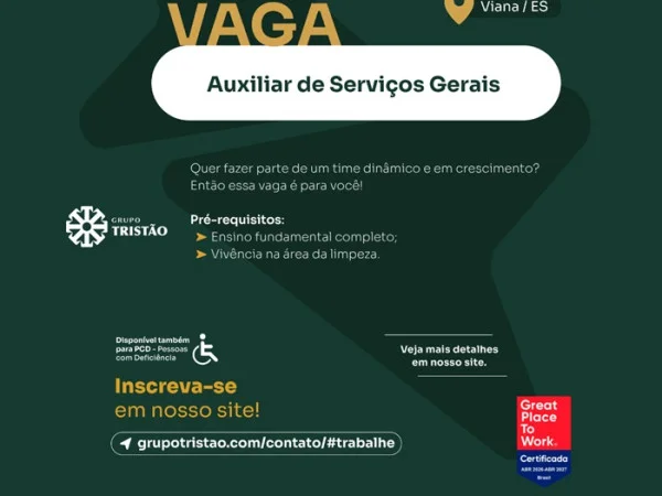 AUXILIAR DE SERVIÇOS GERAIS