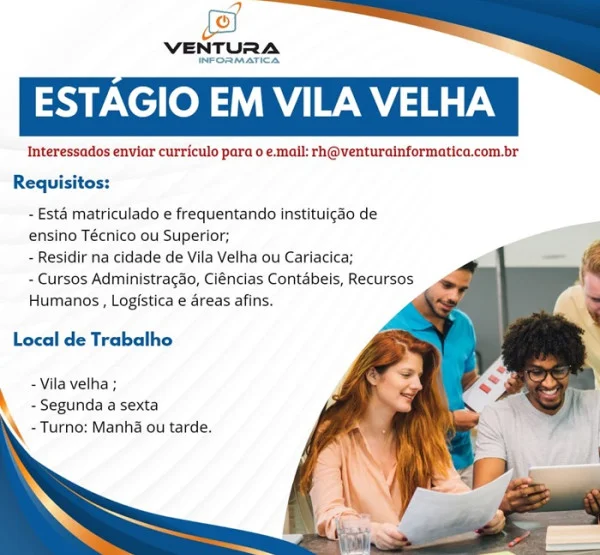 Vagas de Estágio em Vila Velha