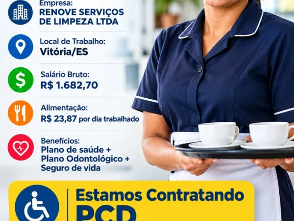VAGA PARA COPEIRA