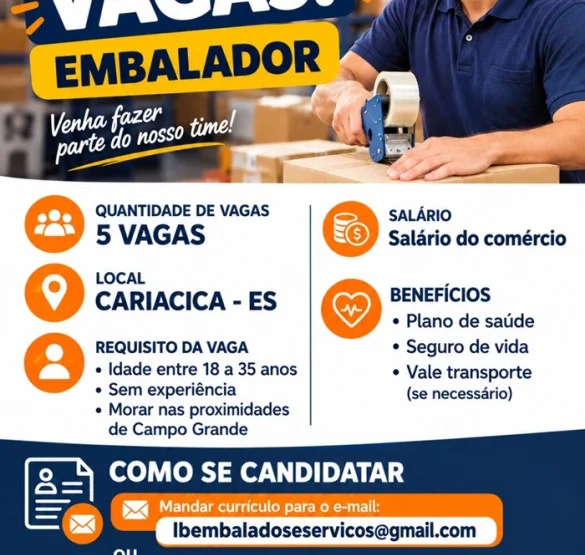 LB EMBALADOS CONTRATA EMBALADOR
