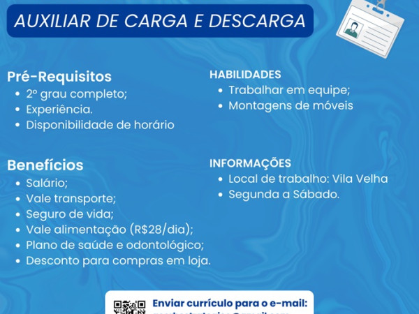 AUXILIAR DE CARGA E DESCARGA