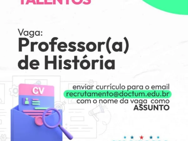 Colégio Americano contrata Professor(a) de História