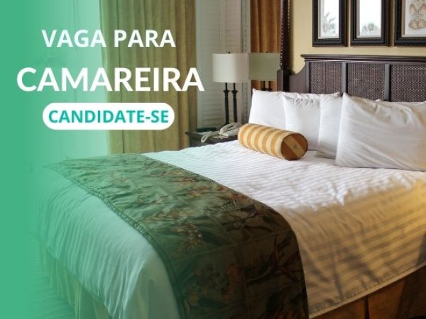 Vaga para Camareira – Hotel em Vitória (ES)