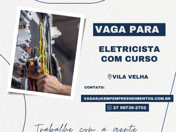 KEMP CONTRATA ELETRICISTA