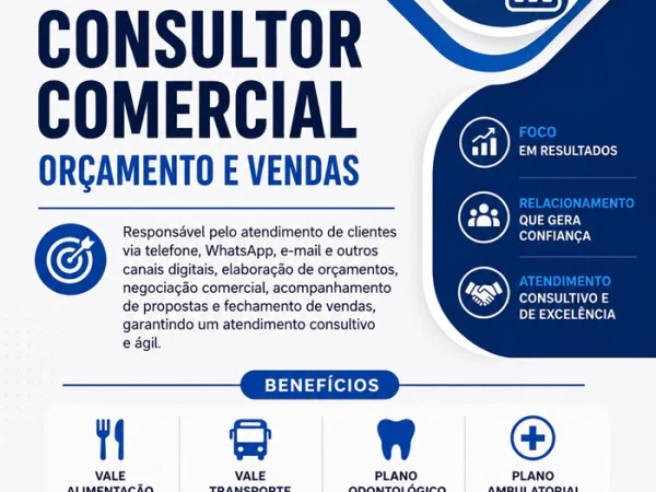 Samsung Smart Center contrata Consultor Comercial - Orçamento e Vendas