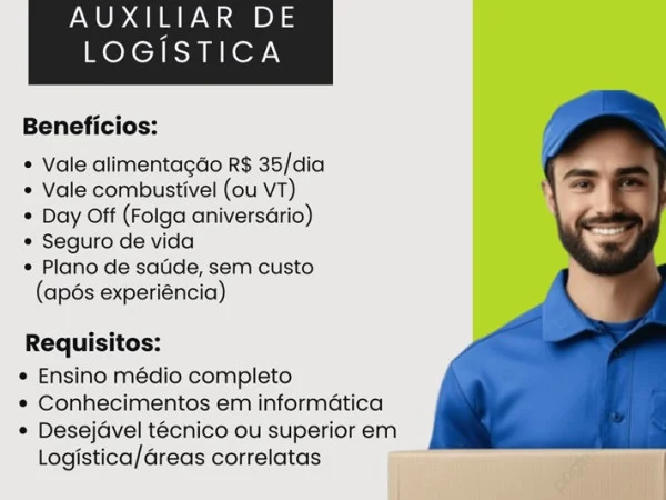 BRAZIT CONTRATA AUXILIAR DE LOGÍSTICA