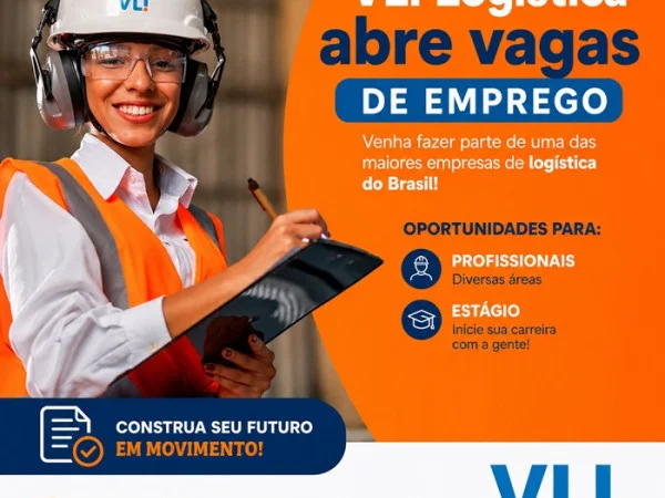 VLI Logística abre vagas de Emprego