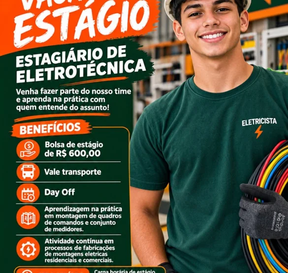 ESTAGIÁRIO DE ELETROTÉCNICA