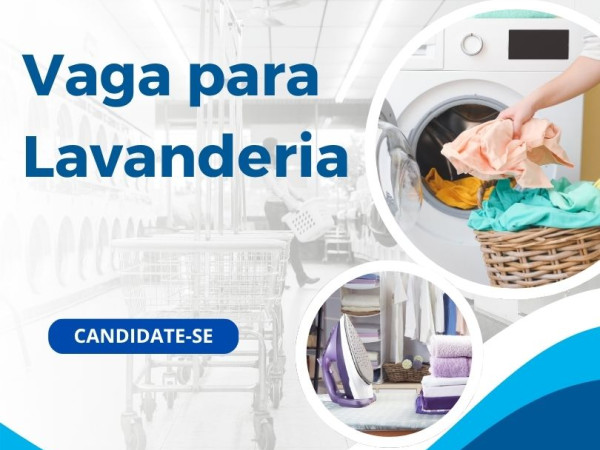 Hotel abre vaga para Lavanderia