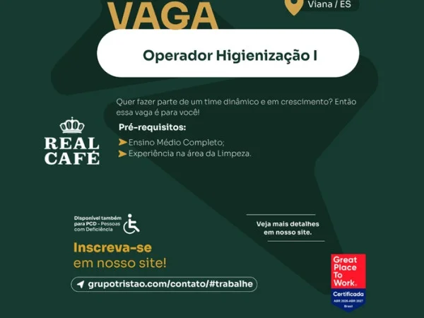 OPERADOR DE HIGIENIZAÇÃO
