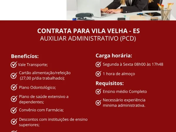 FIAT PODIUM CONTRATA AUXILIAR ADMINISTRATIVO PCD