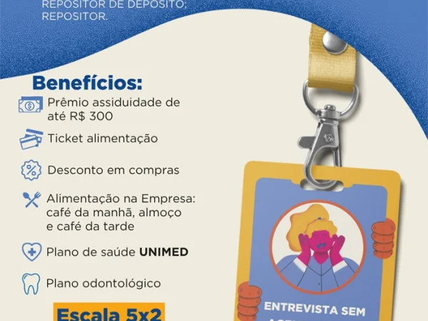 VAGAS PARA O EXTRABOM DE ITARARÉ