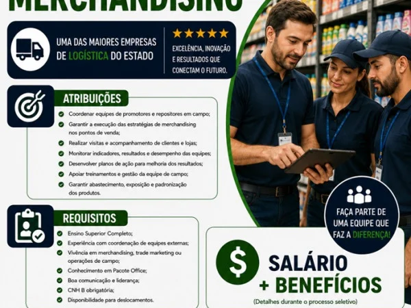 COORDENADOR(A) DE MERCHANDISING