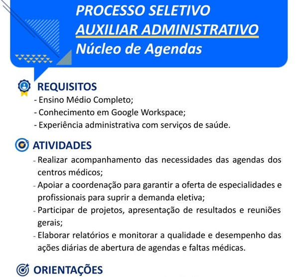 São Bernardo Samp contrata Auxiliar Administrativo