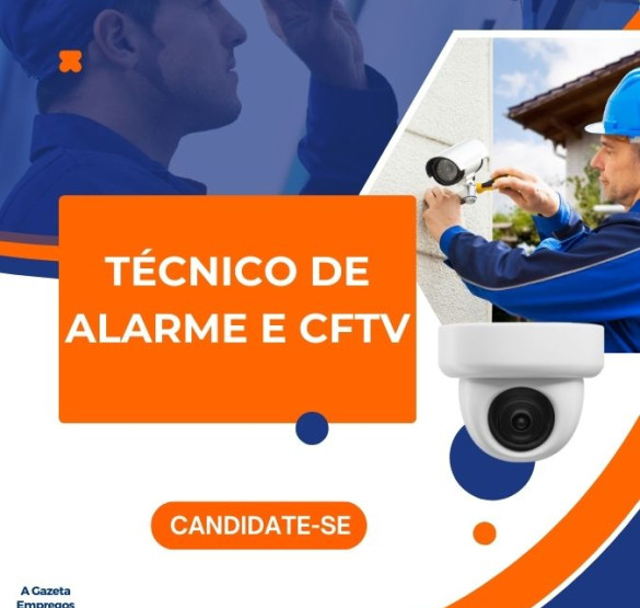 TÉCNICO DE ALARME E CFTV