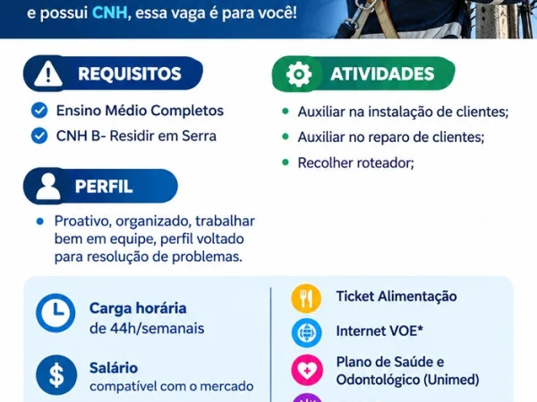  AUXILIAR TÉCNICO EM TELECOMUNICAÇÕES  
