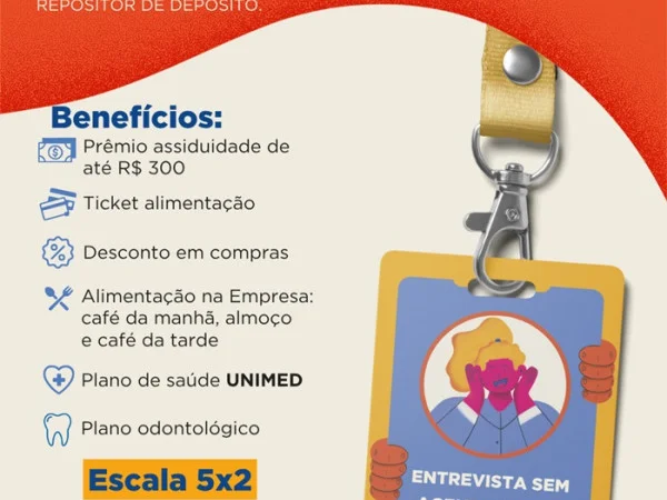 Vagas para o ATACADO VEM CEASA