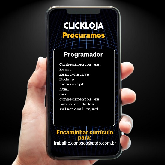 Clickloja contrata Programador